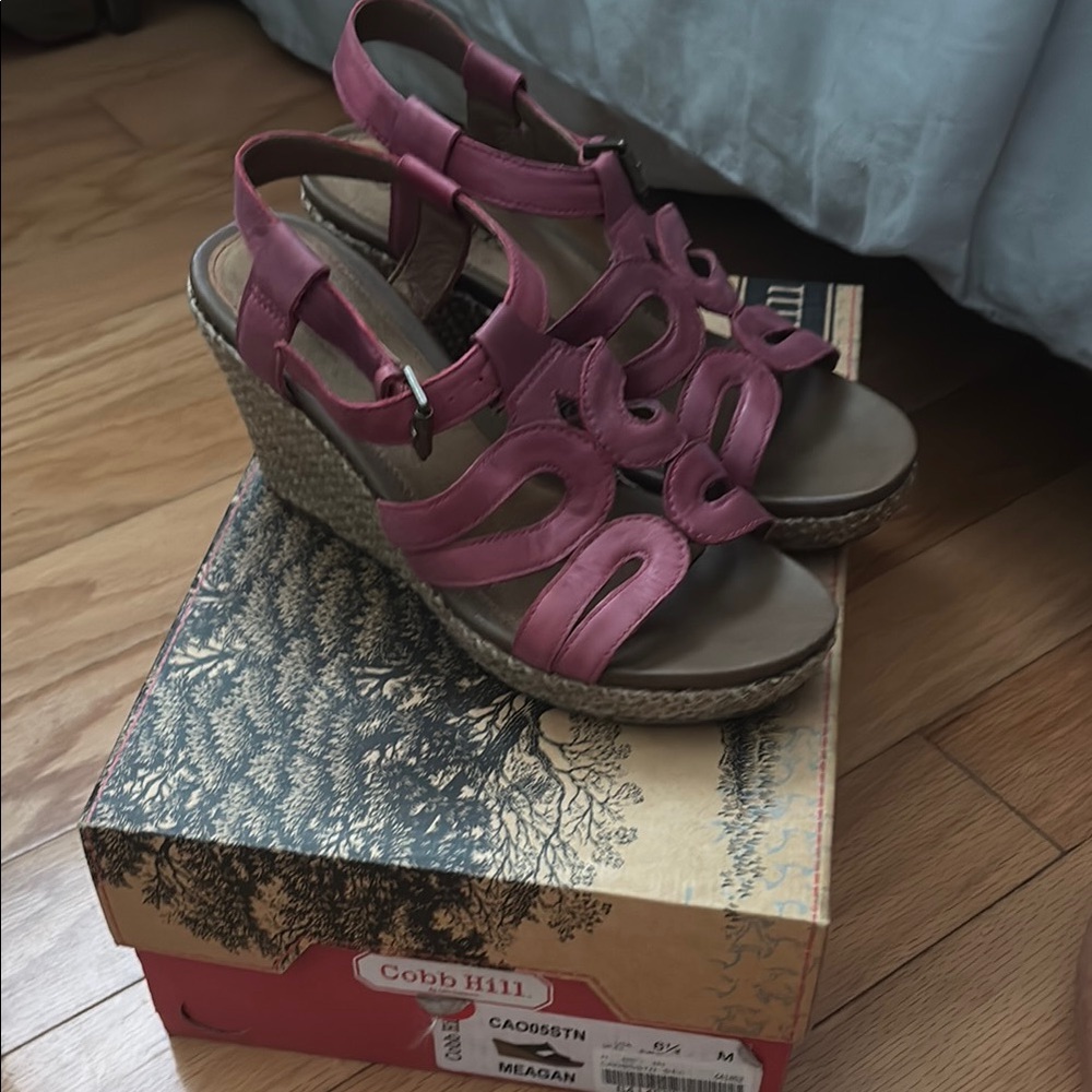 Cobb Hill by New Balance Pink Wedge Shoes